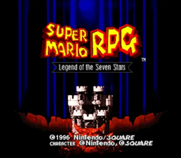 Super Mario RPG - Legend of the Seven Stars (USA) screen shot title
